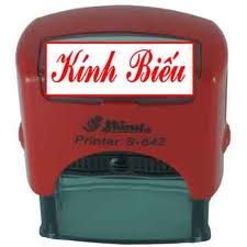 Khắc dấu kính biếu | Khac dau kinh bieu